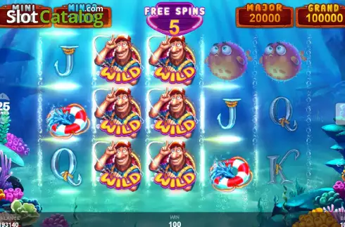 Οθόνη8. Fisherman’s Bounty Deluxe Κουλοχέρης