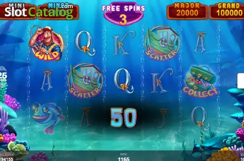 Οθόνη9. Fisherman’s Bounty Deluxe Κουλοχέρης