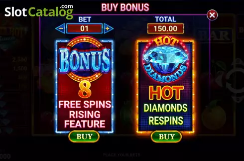 Οθόνη5. 12 Super Hot Diamonds Κουλοχέρης