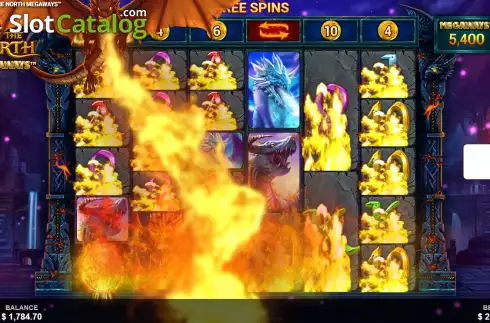Οθόνη8. Dragons of the North Megaways Κουλοχέρης