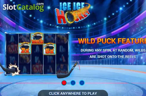 Οθόνη2. Ice Ice Hockey Κουλοχέρης 