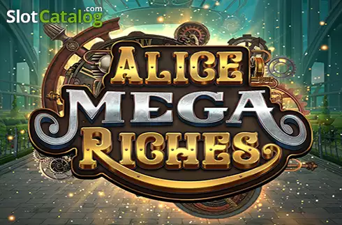 Alice Mega Riches Λογότυπο Alice Mega Riches Λογότυπο