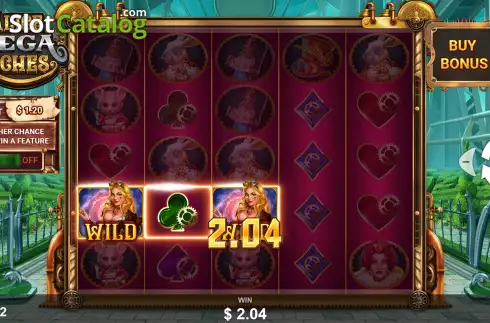 Οθόνη5. Alice Mega Riches Κουλοχέρης