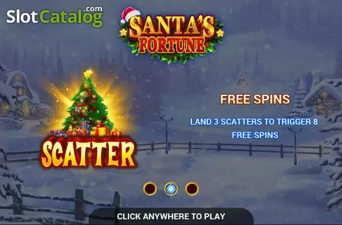 Οθόνη2. Santa's Fortune (Wizard Games) Κουλοχέρης