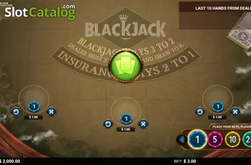 Οθόνη4. Dragons of the North - Blackjack Κουλοχέρης
