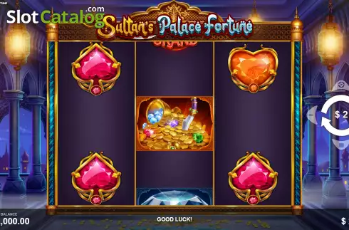 Οθόνη2. Sultan's Palace Fortune Κουλοχέρης 
