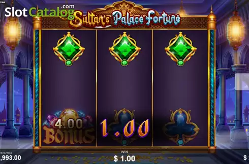 Οθόνη3. Sultan's Palace Fortune Κουλοχέρης 