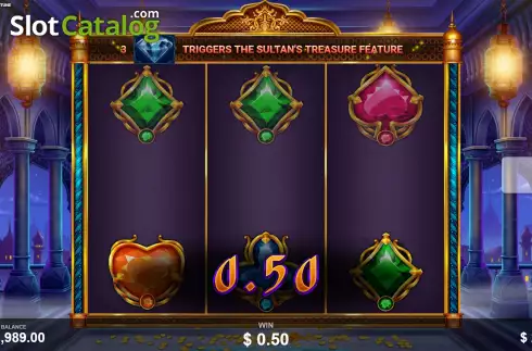 Οθόνη5. Sultan's Palace Fortune Κουλοχέρης 