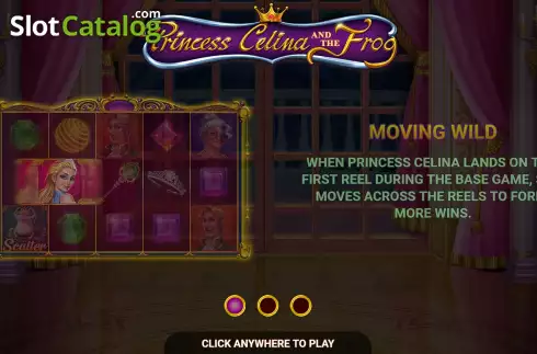Οθόνη2. Princess Celina and the Frog Κουλοχέρης