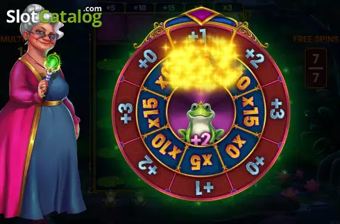 Οθόνη8. Princess Celina and the Frog Κουλοχέρης