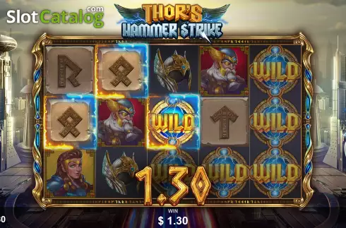 Οθόνη4. Thor's Hammer Strike Κουλοχέρης