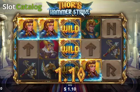 Οθόνη5. Thor's Hammer Strike Κουλοχέρης
