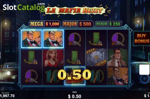 Οθόνη4. La Mafia Heist Κουλοχέρης
