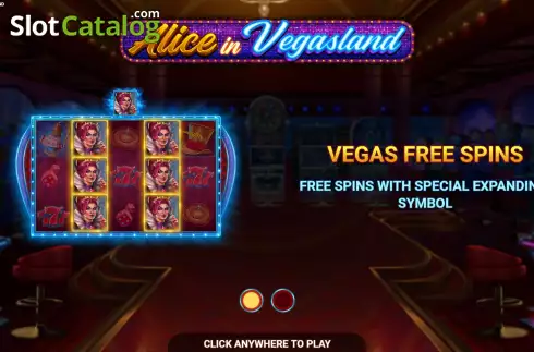 Οθόνη2. Alice in Vegasland Κουλοχέρης