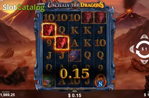 Οθόνη4. Unchain The Dragons Κουλοχέρης