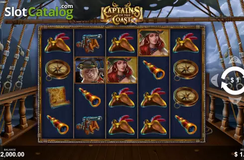 Οθόνη3. Captains of the Coast Κουλοχέρης