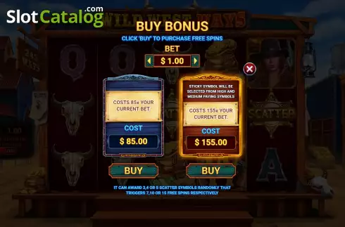 Οθόνη8. Wild West Ways Κουλοχέρης