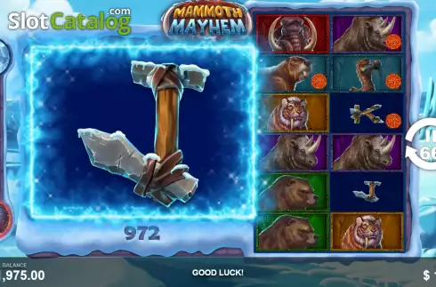 Οθόνη6. Mammoth Mayhem Κουλοχέρης
