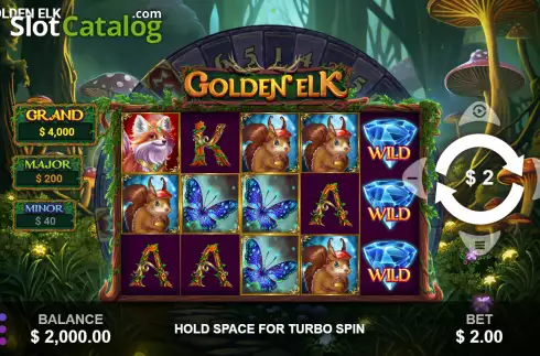 Οθόνη2. Golden Elk Κουλοχέρης 