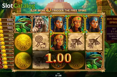 Οθόνη3. Incan Treasures Κουλοχέρης