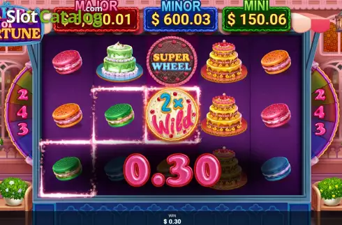 Οθόνη3. Cakes of Fortune Κουλοχέρης 