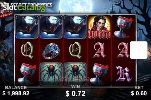 Οθόνη3. Vampire’s Secret Treasures Κουλοχέρης