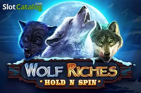 Wolf Riches Hold N Spin Λογότυπο Wolf Riches Hold N Spin Λογότυπο