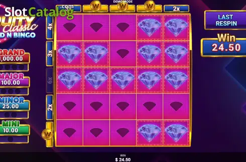 Οθόνη3. Fruity Classic Hold N Bingo Κουλοχέρης