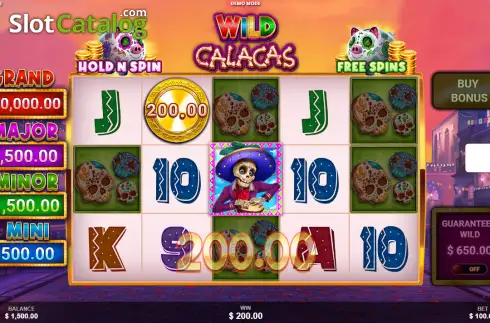 Οθόνη3. Wild Calacas Κουλοχέρης