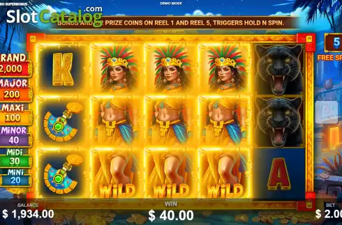 Οθόνη3. Dinero N Oro Superbonus Κουλοχέρης 