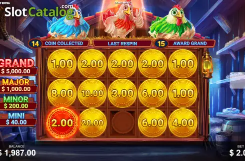 Οθόνη3. Chicken Burst Extra Κουλοχέρης
