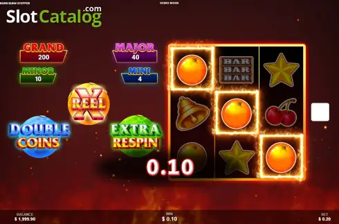 Οθόνη3. Burn Burn Burn Stepper Κουλοχέρης