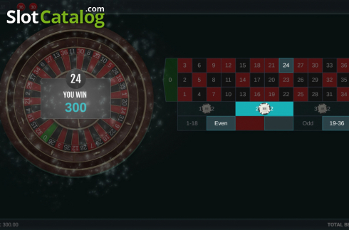 Οθόνη5. European Roulette (Woohoo) Κουλοχέρης 