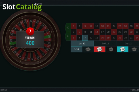 Οθόνη3. American Roulette (Woohoo) Κουλοχέρης