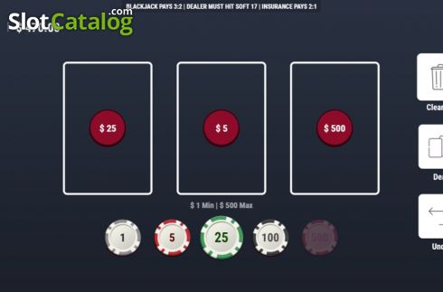 Οθόνη2. Blackjack (Woohoo) Κουλοχέρης 