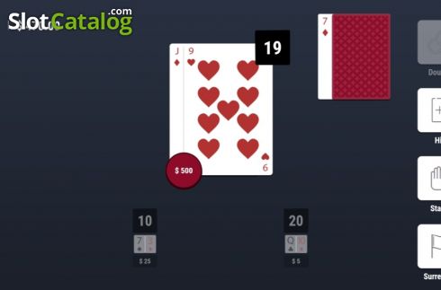 Οθόνη3. Blackjack (Woohoo) Κουλοχέρης 