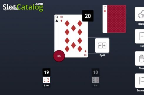 Οθόνη4. Blackjack (Woohoo) Κουλοχέρης 