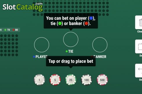 Οθόνη3. Baccarat (Woohoo) Κουλοχέρης
