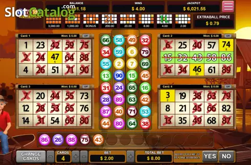 Οθόνη3. Bingo Ribeirinhos Κουλοχέρης