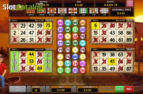 Οθόνη5. Bingo Ribeirinhos Κουλοχέρης
