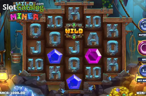 Οθόνη2. Wild Diamond Miner Κουλοχέρης