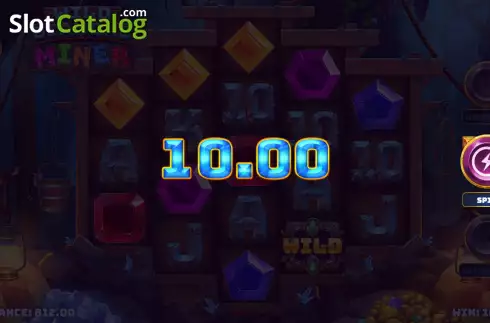 Οθόνη4. Wild Diamond Miner Κουλοχέρης