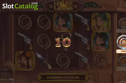 Οθόνη4. Lawless Ladies Κουλοχέρης 