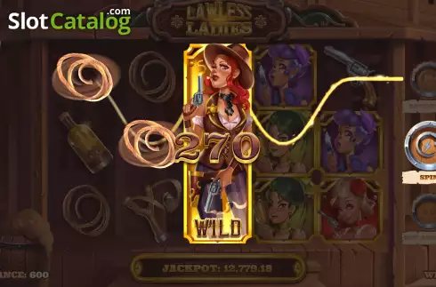 Οθόνη5. Lawless Ladies Κουλοχέρης 