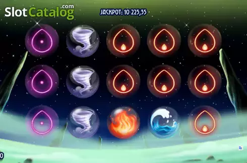 Οθόνη2. Mystic Elements Κουλοχέρης