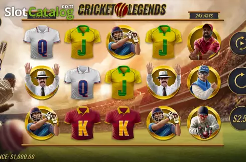 Οθόνη2. Cricket Legends Κουλοχέρης
