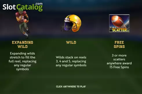 Οθόνη2. Gridiron Glory Κουλοχέρης
