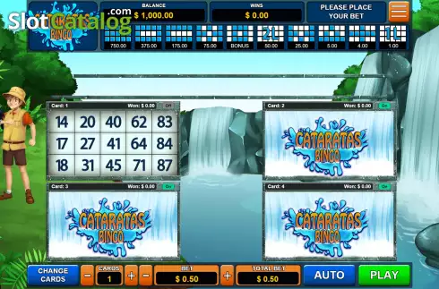 Οθόνη2. Cataratas Bingo Κουλοχέρης