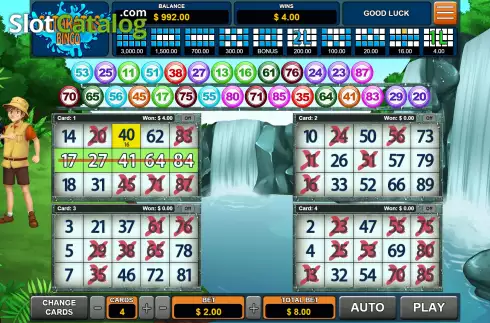 Οθόνη3. Cataratas Bingo Κουλοχέρης