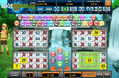 Οθόνη5. Cataratas Bingo Κουλοχέρης
